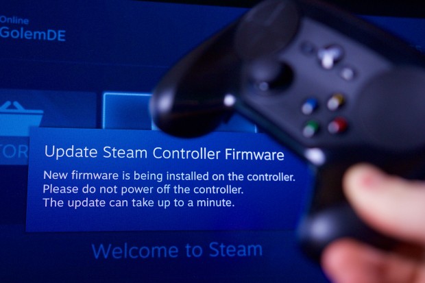 Wir aktualisieren die Firmware.